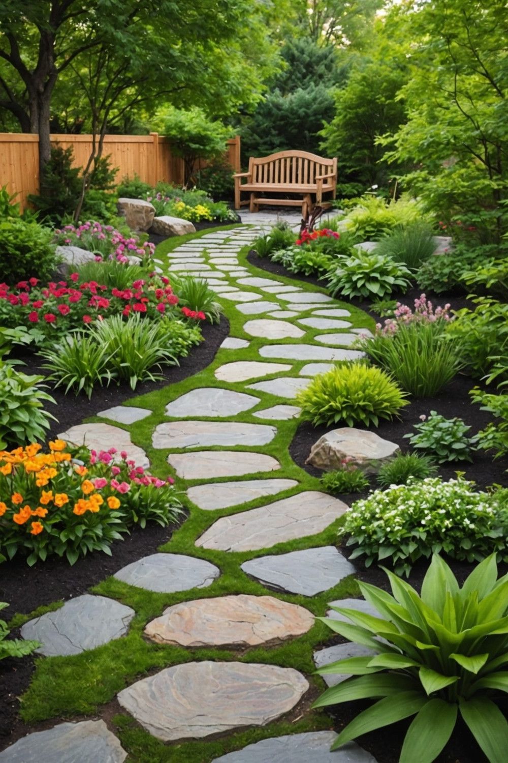 Garden Pathways and Walkways