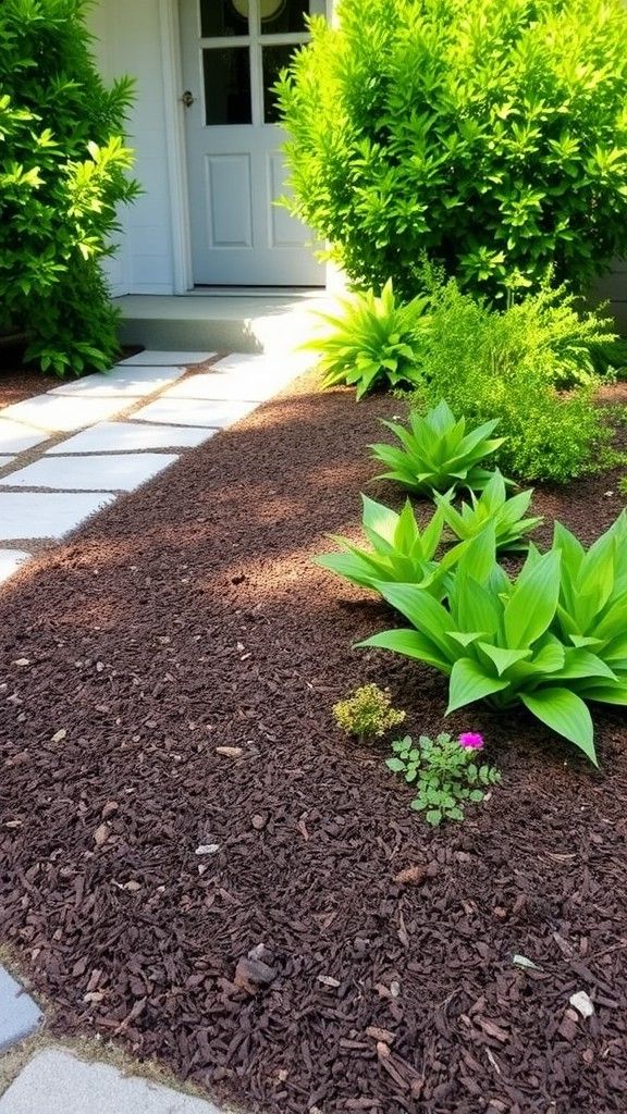Use Mulch for Ground Cover