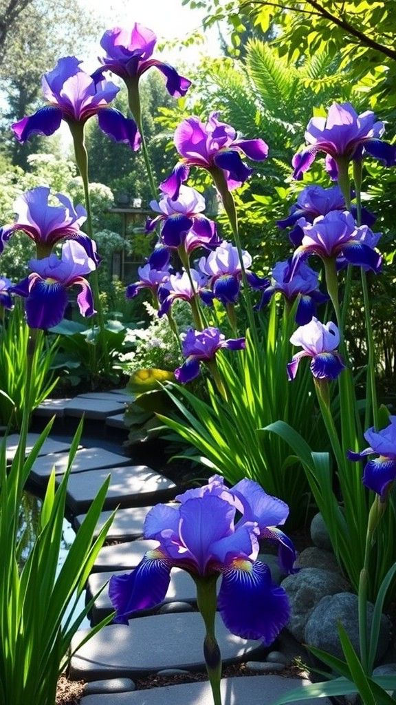 Choose Colorful Japanese Iris Flowers
