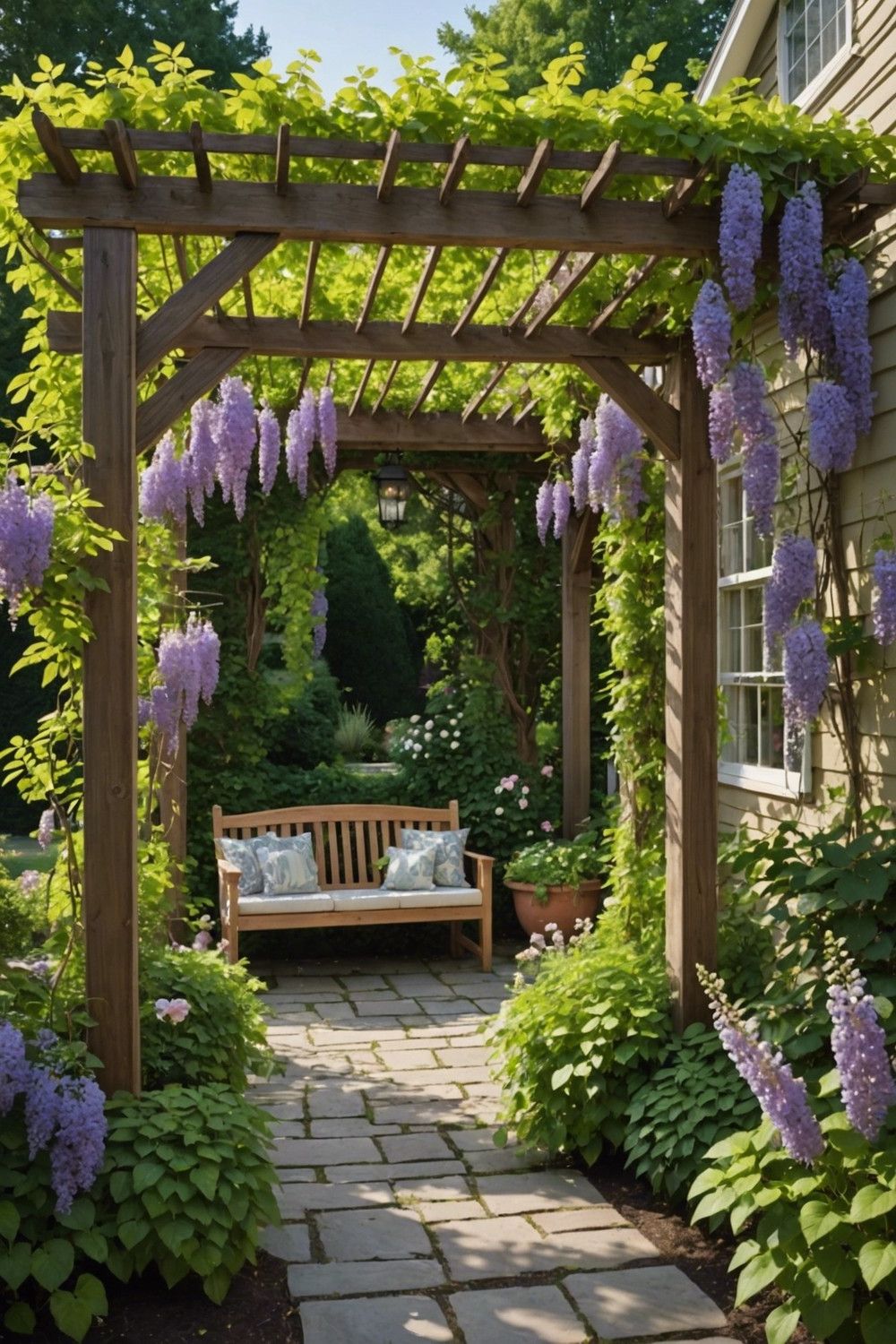Inviting Pergolas and Arbors