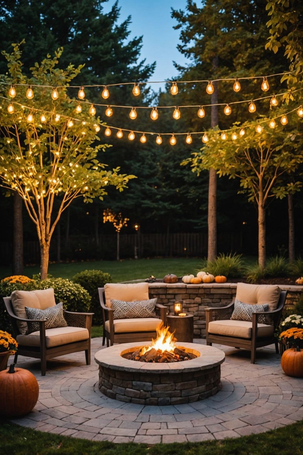 Create a Cozy Fire Pit Area