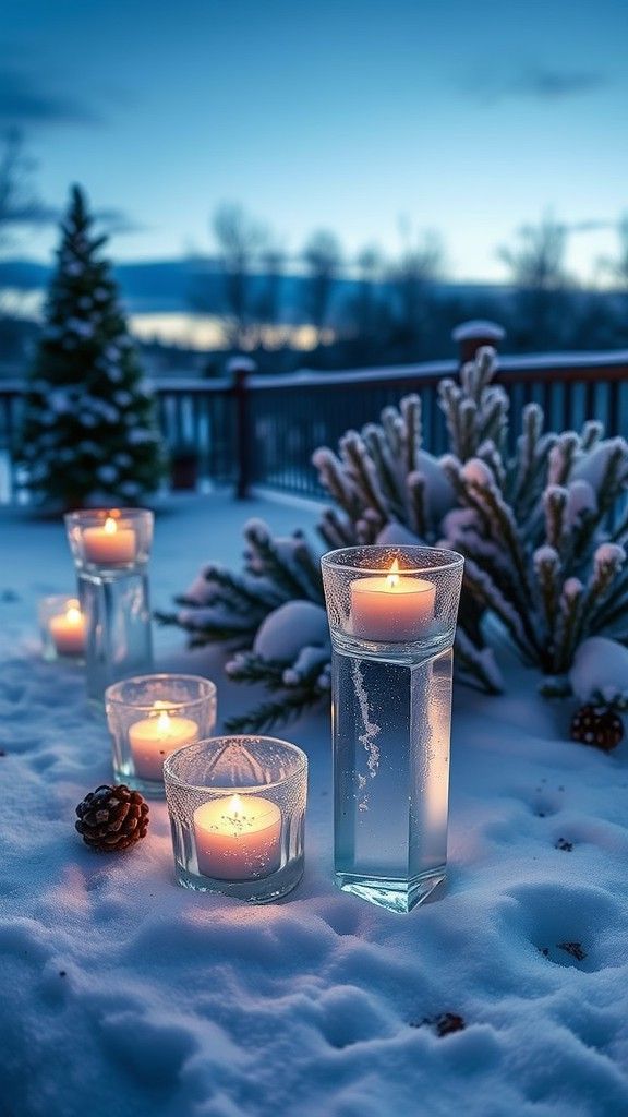 Ice Candle Holders