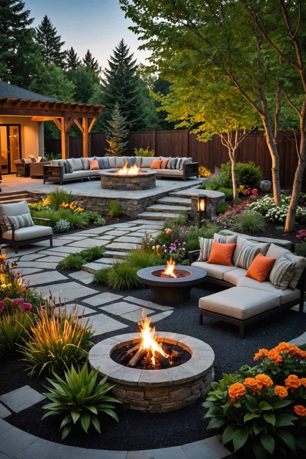 Fire Pits and Outdoor Fireplaces