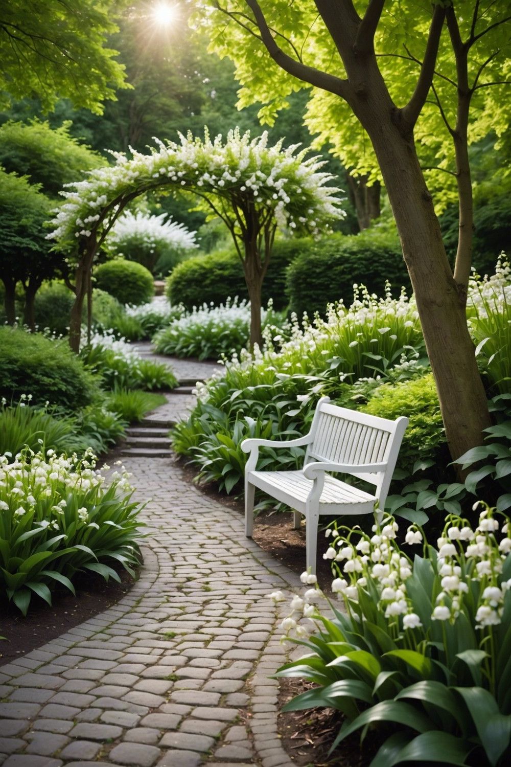 Add Lily of the Valley to Your White Garden for a Romantic Touch