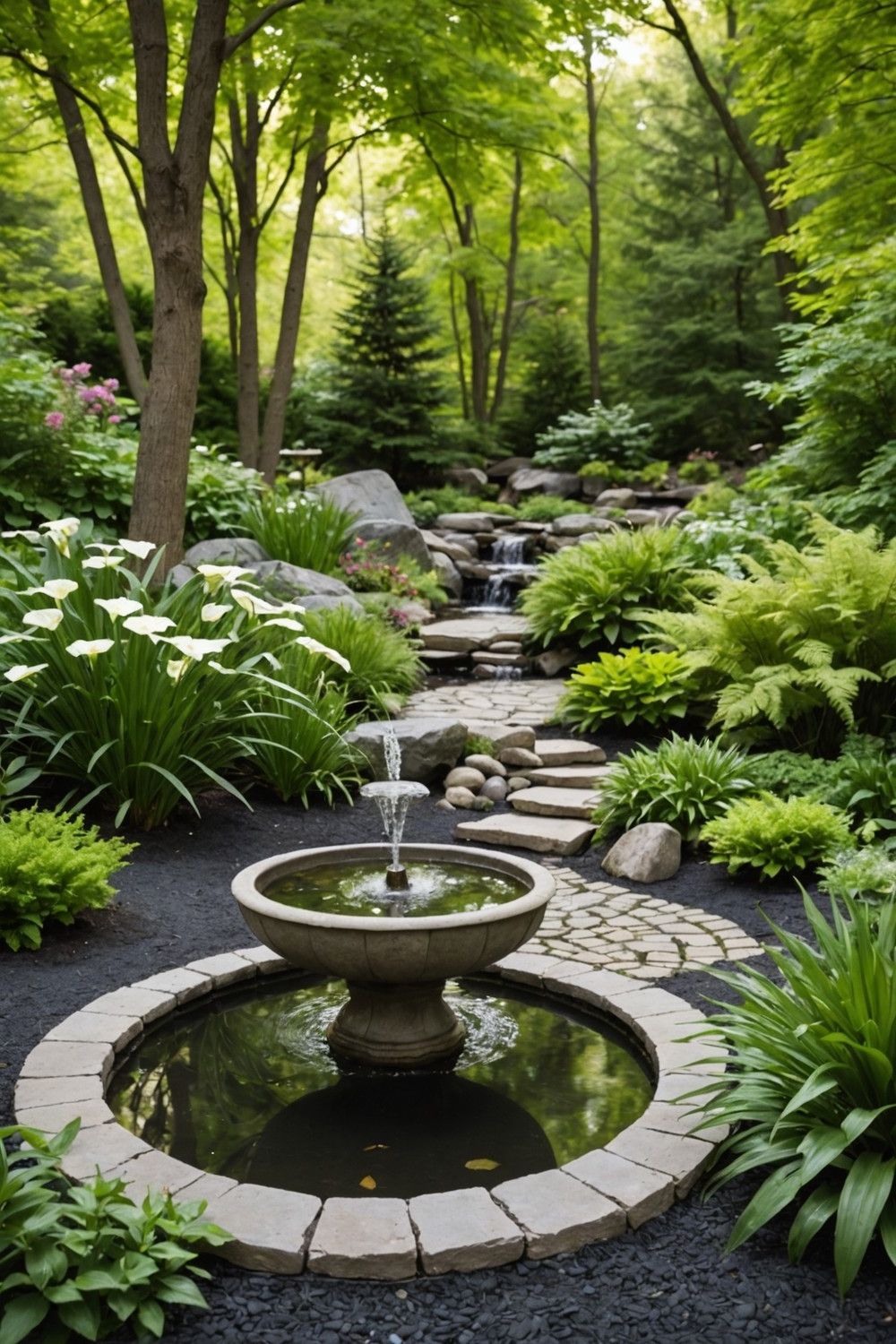Install a Tranquil Water Feature