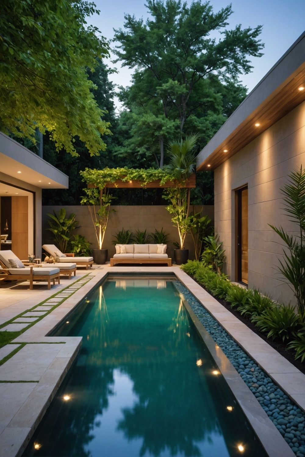 Luxurious Lap Pool