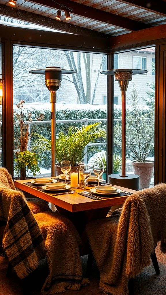 Enclosed Patios with Heating