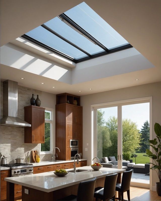 Retractable Skylight Shade