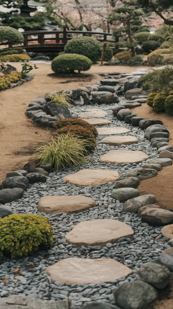 Incorporate a Dry Stream Bed