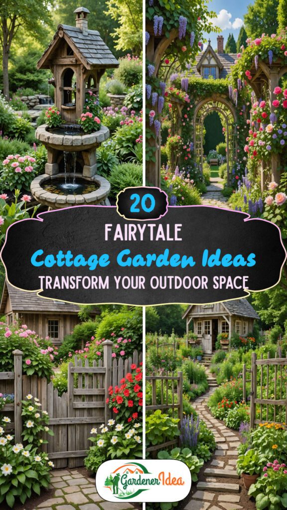20 Fairytale Cottage Garden Ideas