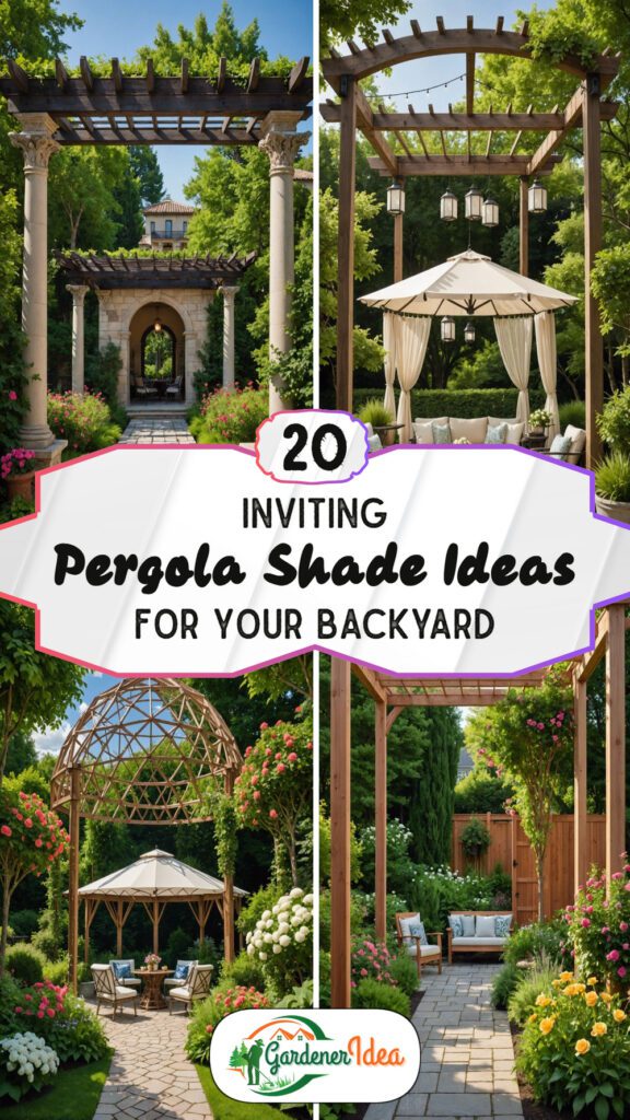 20 Pergola Shade Ideas For Your Backyard