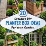 20 DIY Planter Box Ideas For Your Garden