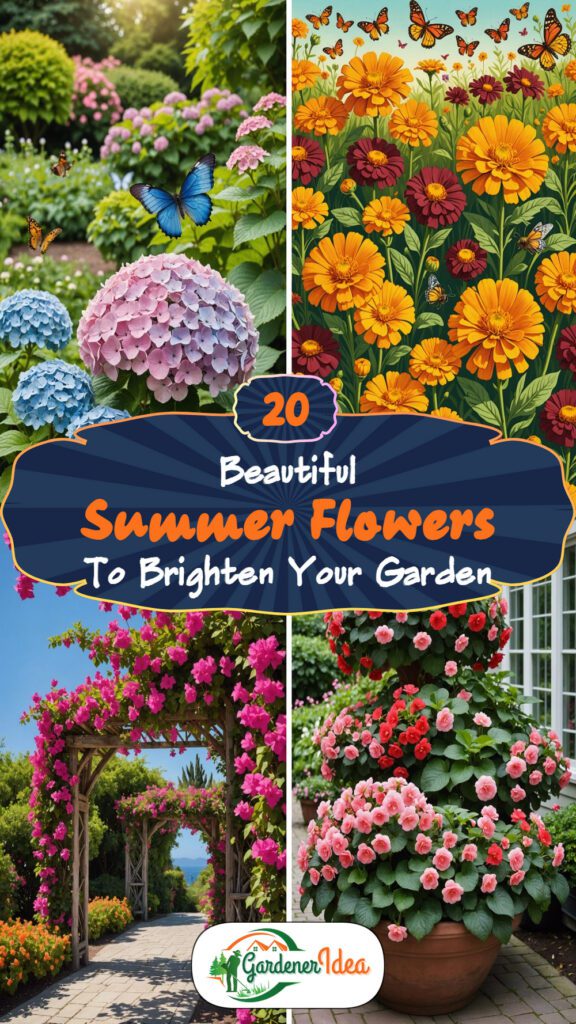 20 Beautiful Summer Flowers To Brighten Your Garden