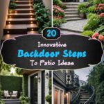 20 Innovative Backdoor Steps To Patio Ideas