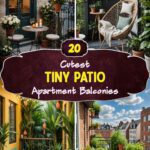 20 Cutest Tiny Patio Apartment Balconies.