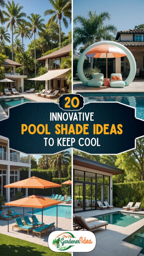 20 Innovative Pool Shade Ideas To Keep Cool