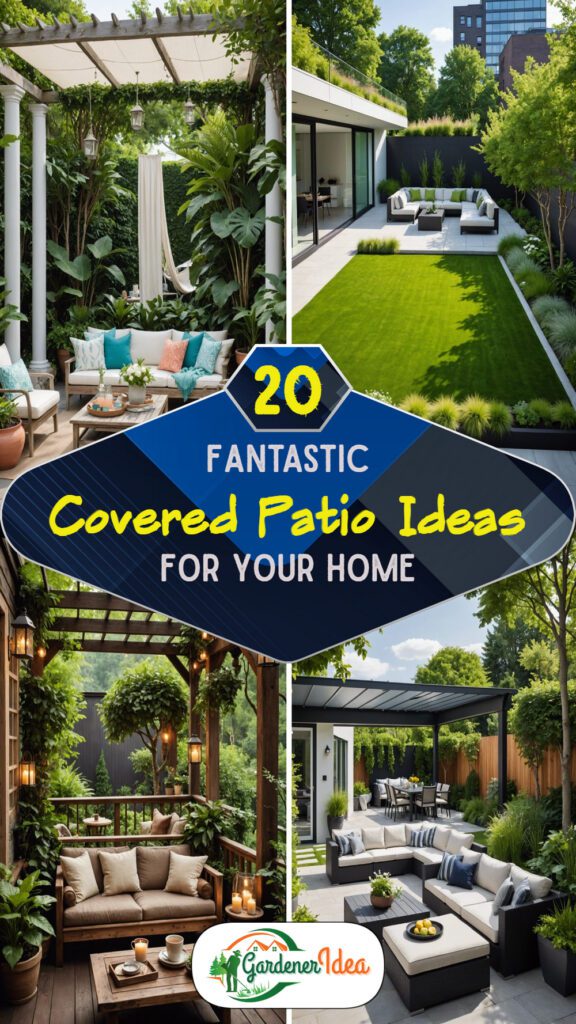 20 Fantastic Covered Patio Ideas For Your Home