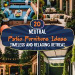 20 Patio Furniture Ideas