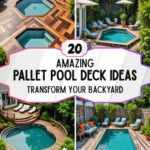 20 Amazing Pallet Pool Deck Ideas