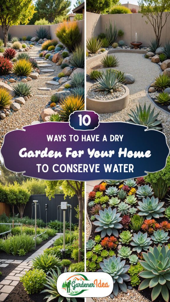 10 Ways To Have A Dry Garden For Your Home To Conserve Water