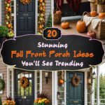 20 Fall Front Porch Ideas You’ll See Trending