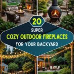20 Super Cozy Outdoor Fireplaces For Your Backyard