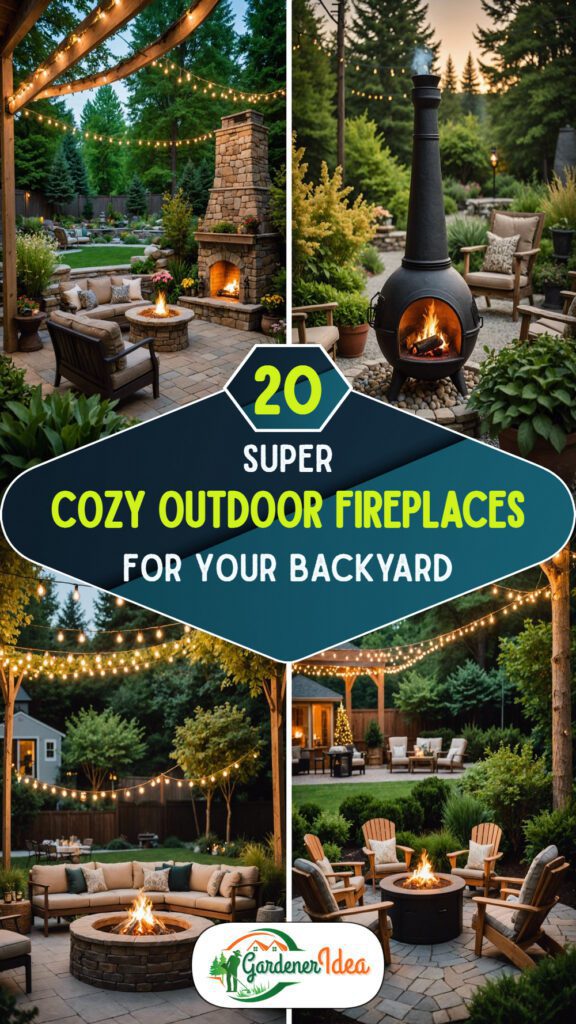 20 Super Cozy Outdoor Fireplaces For Your Backyard