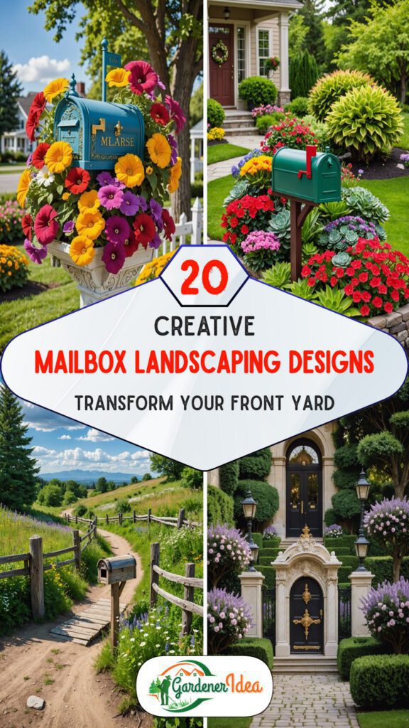 20 Creative Mailbox Landscaping Designs