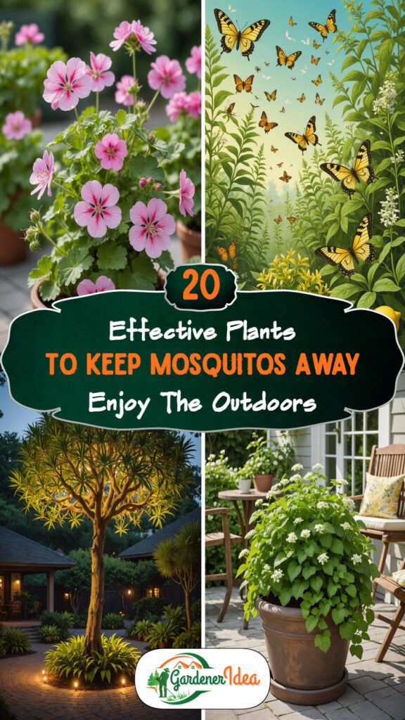 20 Effective Plants To Keep Mosquitos Away