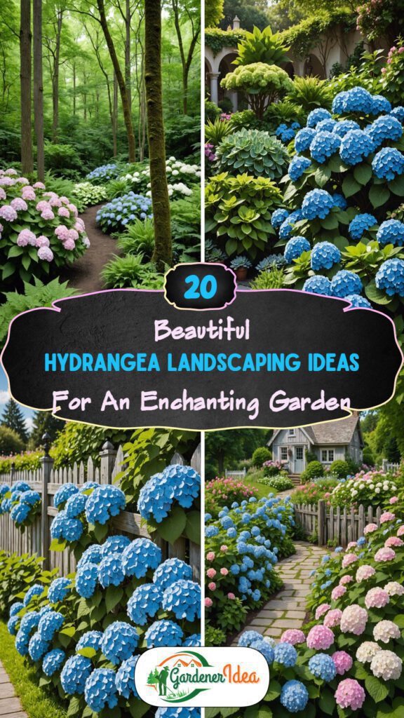 20 Beautiful Hydrangea Landscaping Ideas