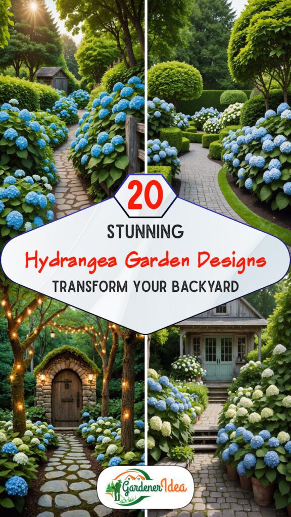 20 Stunning Hydrangea Garden Designs