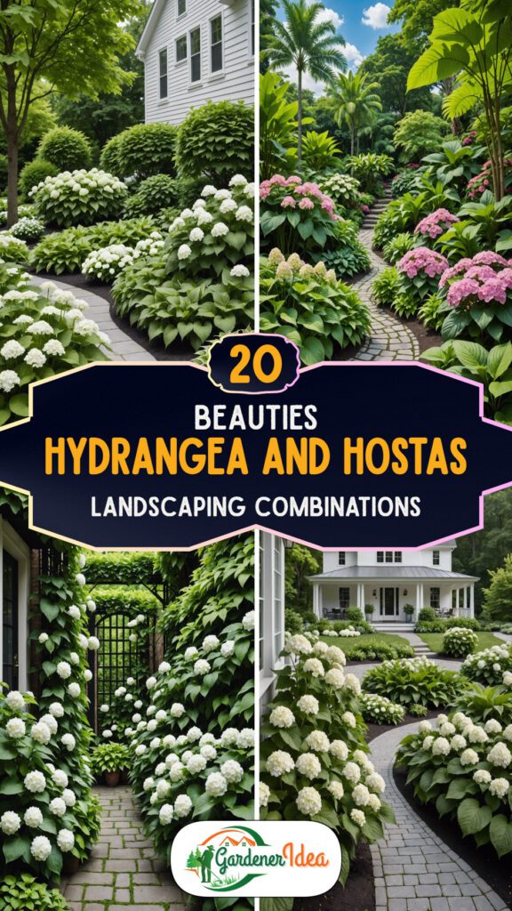 20 Hydrangea And Hostas Landscaping Combinations