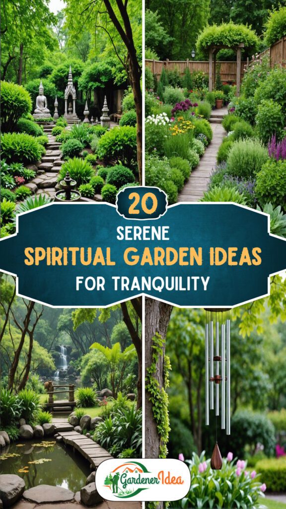 20 Serene Spiritual Garden Ideas For Tranquility