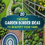 20 Creative Garden Border Ideas To Beautify Your Yard