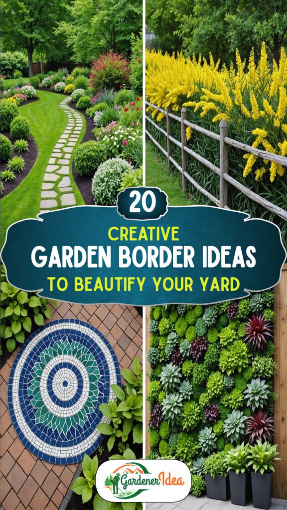 20 Creative Garden Border Ideas To Beautify Your Yard