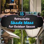 15 Retractable Shade Ideas For Outdoor Spaces