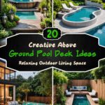 20 Creative Above Ground Pool Deck Ideas