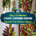 20 Easy-To-Maintain Coleus Container Designs