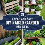 21 Cheap And Easy DIY Raised Garden Bed Ideas