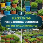 8 Places To Find Free Gardening Containers