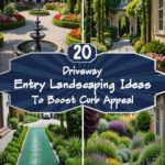 20 Driveway Entry Landscaping Ideas To Boost Curb Appeal