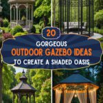 20 Outdoor Gazebo Ideas To Create a Shaded Oasis