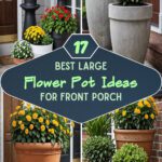 17 Best Large Flower Pot Ideas For Front Porch