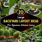 20 Large Backyard Layout Ideas For Spacious Outdoor Living