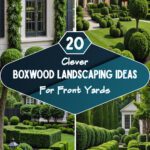20 Boxwood Landscaping Ideas For Front Yards