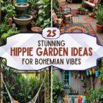 25 Stunning Hippie Garden Ideas For Bohemian Vibes