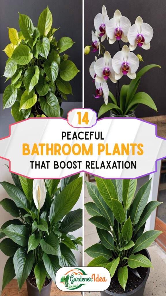 14 Bathroom Plants That Boost Relaxation