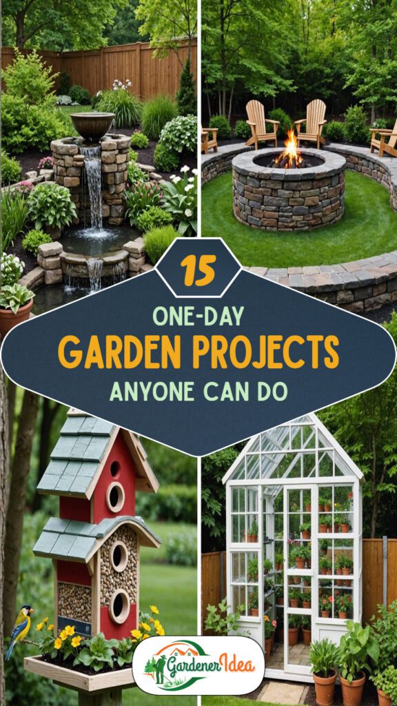 15 One-Day Garden Projects Anyone Can Do