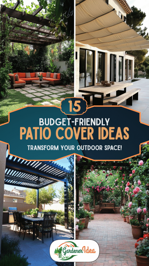 15 Budget-Friendly Patio Cover Ideas: Transform Your Outdoor Space!