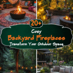 20+ Cozy Backyard Fireplaces Transform Your Outdoor Space